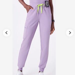 FIGS women's Lavender Dew Zamora™ High Waisted Jogger